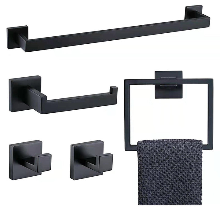 Lisslune | Stainless Steel Bathroom Accessories Single Piece or in Set Modern Bathroom Set