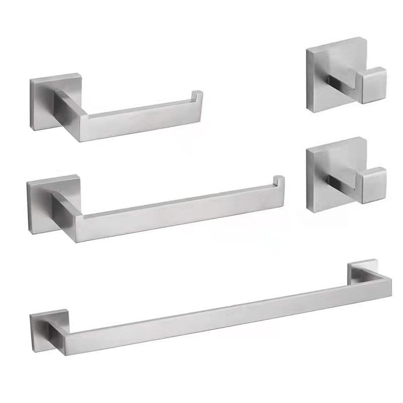 Lisslune | Stainless Steel Bathroom Accessories Single Piece or in Set Modern Bathroom Set