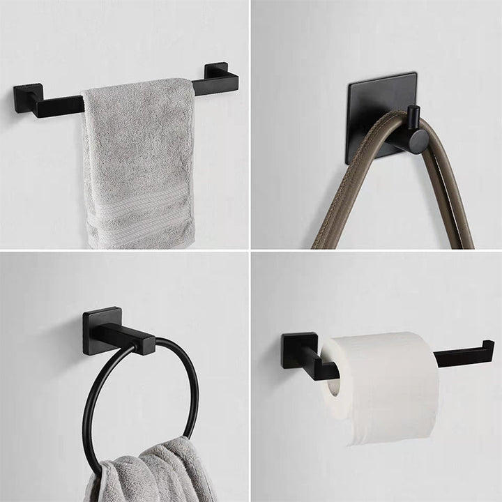 Lisslune | Stainless Steel Bathroom Accessories Single Piece or in Set Modern Bathroom Set