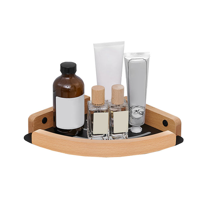 Lisslune | Metal and Wood Bathroom Accessories as Individual Piece or Set in Black