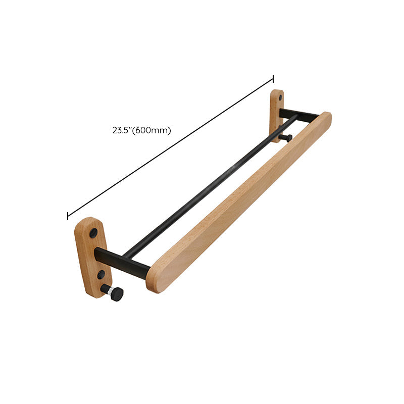 Lisslune | Metal and Wood Bathroom Accessories as Individual Piece or Set in Black