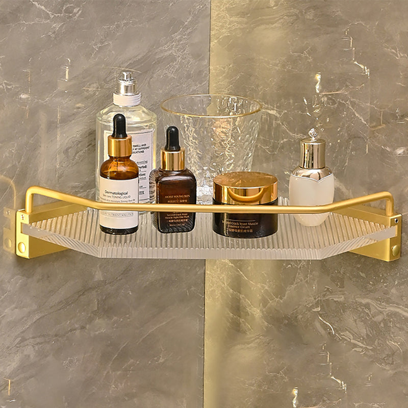 Lisslune | Metal and Acrylic Bathroom Accessories as a Single Piece or in a Set in Gold