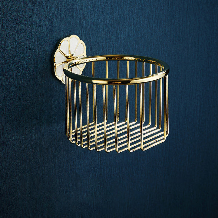 Lisslune | Metal Simple Bathroom Accessories as Individual Piece or in Set in Gold