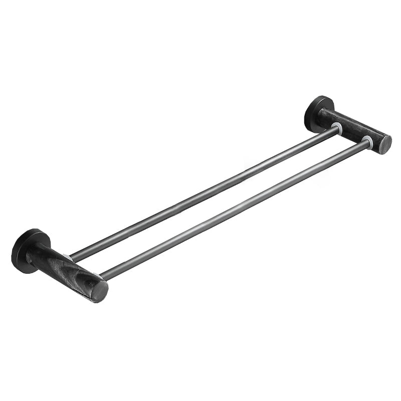 Lisslune | Metal and Marble Bathroom Accessories as a Single Item or as a Set in Black