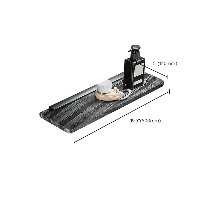 Lisslune | Metal and Marble Bathroom Accessories as a Single Item or as a Set in Black