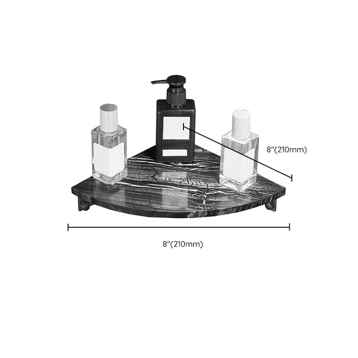 Lisslune | Metal and Marble Bathroom Accessories as a Single Item or as a Set in Black