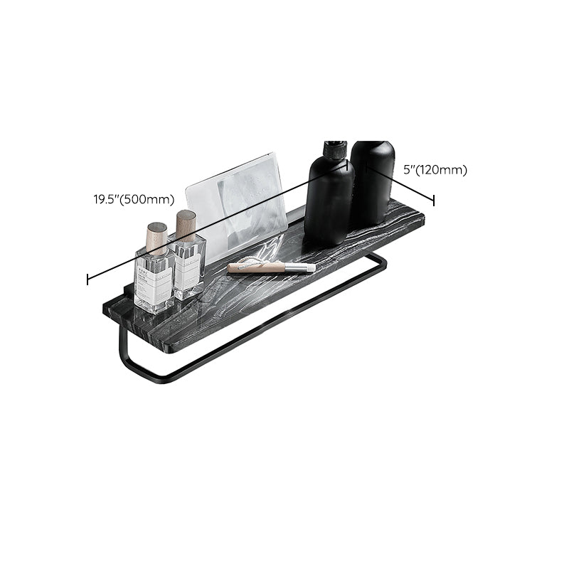 Lisslune | Metal and Marble Bathroom Accessories as a Single Item or as a Set in Black