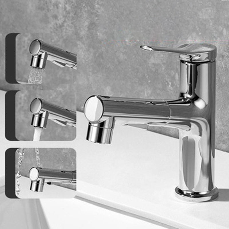 Lisslune | Contemporary Style Faucet Single Lever Mixer with Swivel Spout