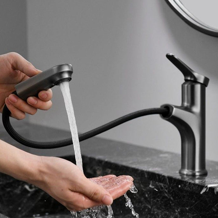 Lisslune | Contemporary Style Faucet Single Lever Mixer with Swivel Spout