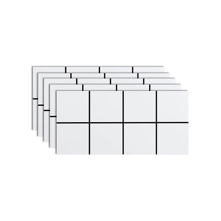 Lisslune | Modern Peel and Stick Back Wall Tiles Wall Tile Field Tile/Single Tile Peel and Stick Wall Tile