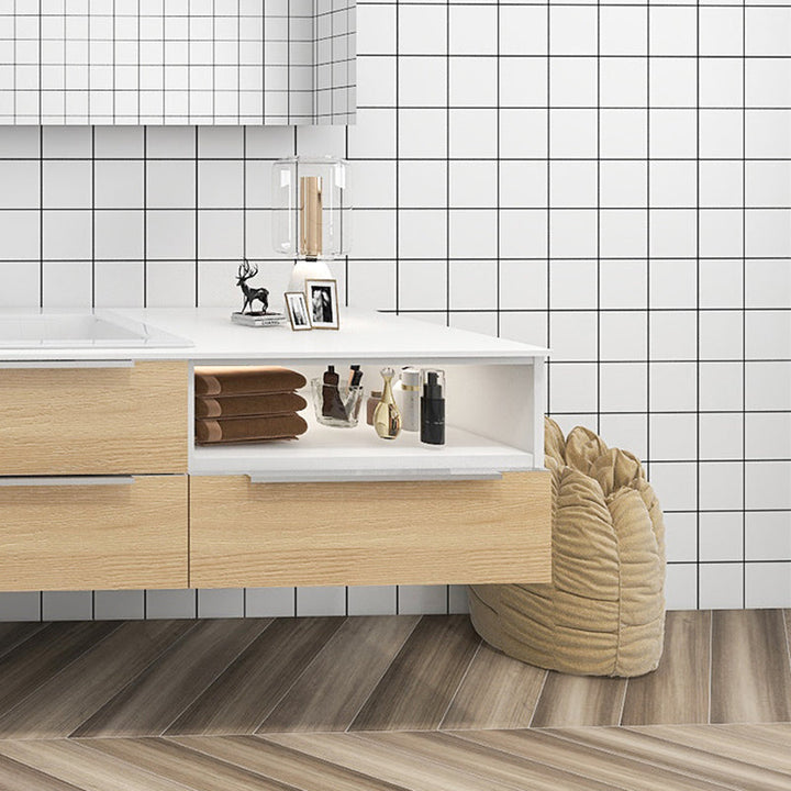 Lisslune | PVC Peel and Stick Tiles Modern Peel and Stick Back Wall Tile