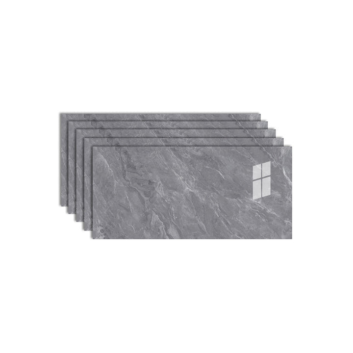 Lisslune | PVC Peel and Stick Back Wall Tiles Rectangular Wallpaper