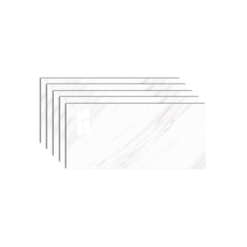 Lisslune | PVC Peel and Stick Back Wall Tiles Rectangular Wallpaper