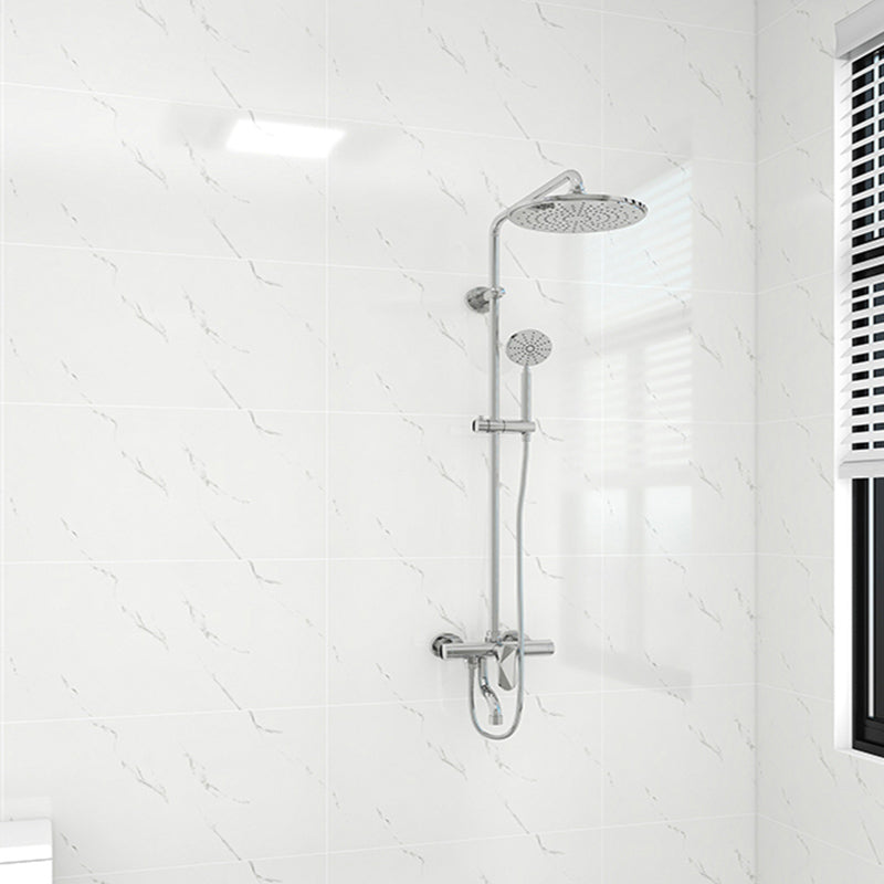 Lisslune | PVC Peel and Stick Back Wall Tiles Rectangular Wallpaper