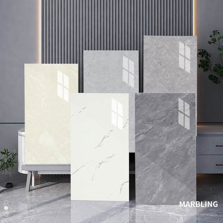 Lisslune | PVC Peel and Stick Back Wall Tiles Rectangular Wallpaper