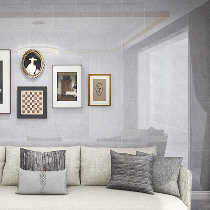 Lisslune | PVC Peel and Stick Back Wall Tiles Rectangular Wallpaper