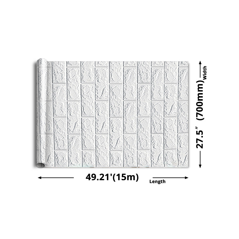 Lisslune | Modern wall-ceiling element for sticking with 3D embossing in white