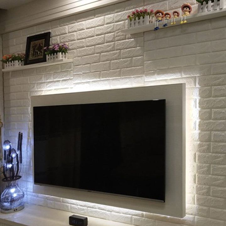 Lisslune | Contemporary Wall Covering 3D-embossed Mosaic Design waterproof Wall Ceiling