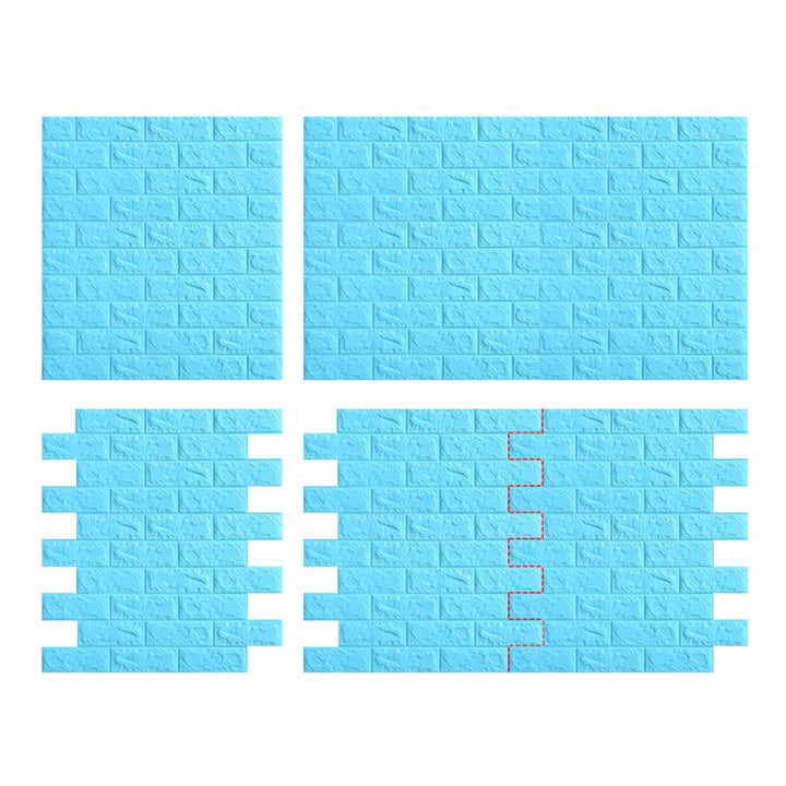 Lisslune | Contemporary Wall Covering 3D-embossed Mosaic Design waterproof Wall Ceiling