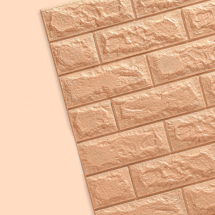 Lisslune | Contemporary Wall Covering 3D-embossed Mosaic Design waterproof Wall Ceiling