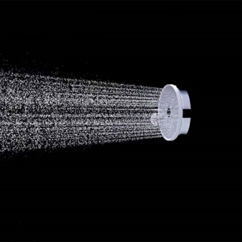 Lisslune | Matt Black Hand Shower Modern 3-Stream Round Wall Mounted Hand Shower