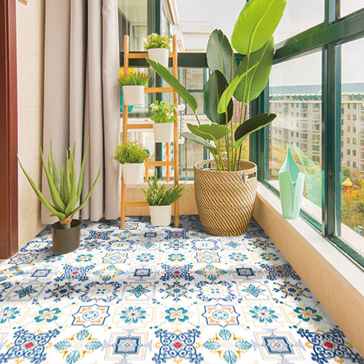 Lisslune | 24" x 118" x 6mm Vinyl flooring for living spaces Peel and Stick PVC floor