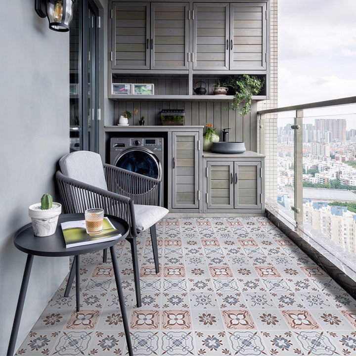 Lisslune | 24" x 118" x 6mm Vinyl flooring for living spaces Peel and Stick PVC floor