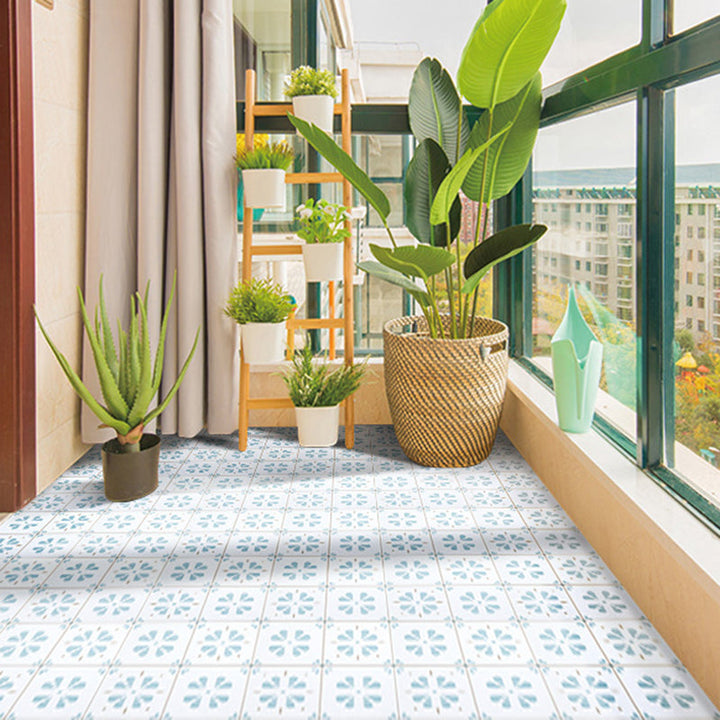 Lisslune | 24" x 118" x 6mm Vinyl flooring for living spaces Peel and Stick PVC floor