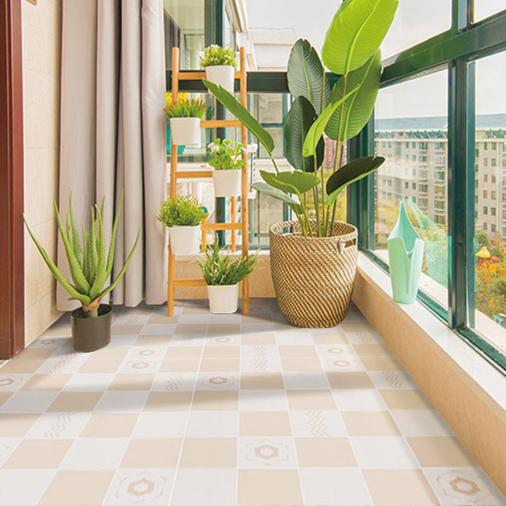 Lisslune | 24" x 118" x 6mm Vinyl flooring for living spaces Peel and Stick PVC floor
