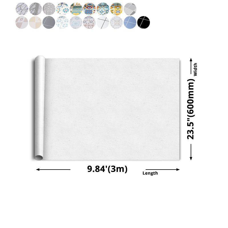 Lisslune | 24" x 118" x 6mm Vinyl flooring for living spaces Peel and Stick PVC floor