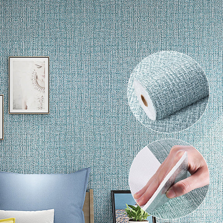 Lisslune | Foam wall panel fireproof living room solid color removable and stick-on wall panel