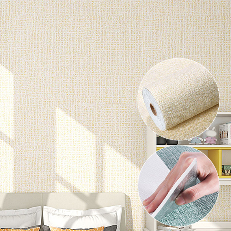 Lisslune | Foam wall panel fireproof living room solid color removable and stick-on wall panel