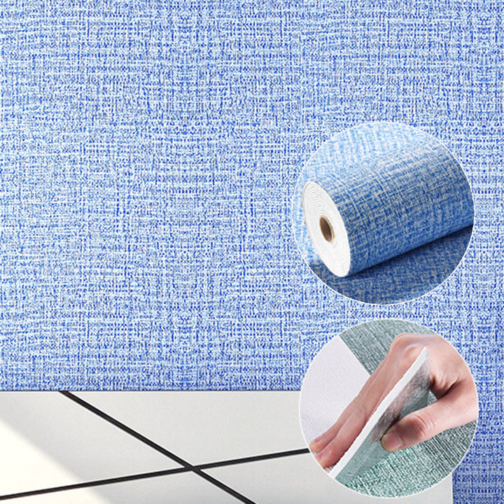 Lisslune | Foam wall panel fireproof living room solid color removable and stick-on wall panel