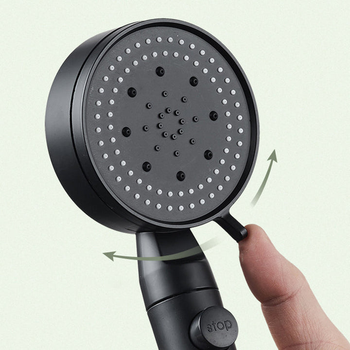 Lisslune | Plastic handheld shower wall-mounted shower head with adjustable spray pattern