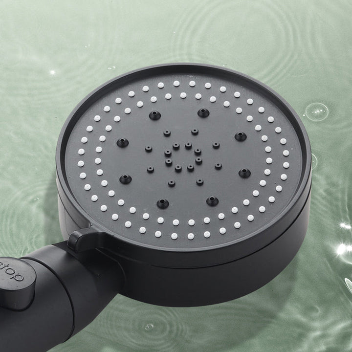 Lisslune | Plastic handheld shower wall-mounted shower head with adjustable spray pattern