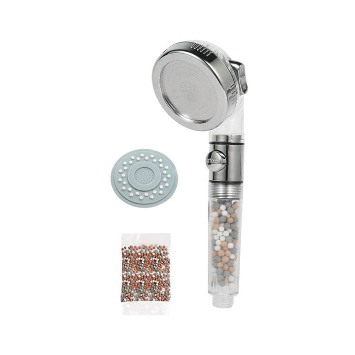 Lisslune | Handheld showerhead with catalyst water filtration wall-mounted showerhead
