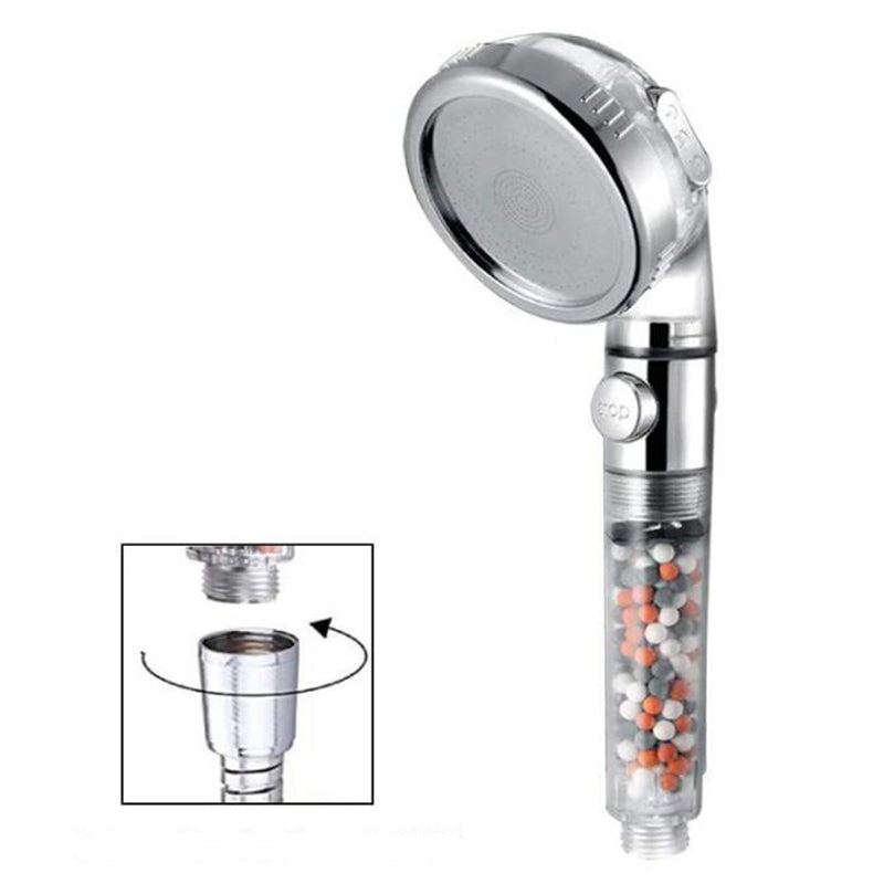 Lisslune | Handheld showerhead with catalyst water filtration wall-mounted showerhead