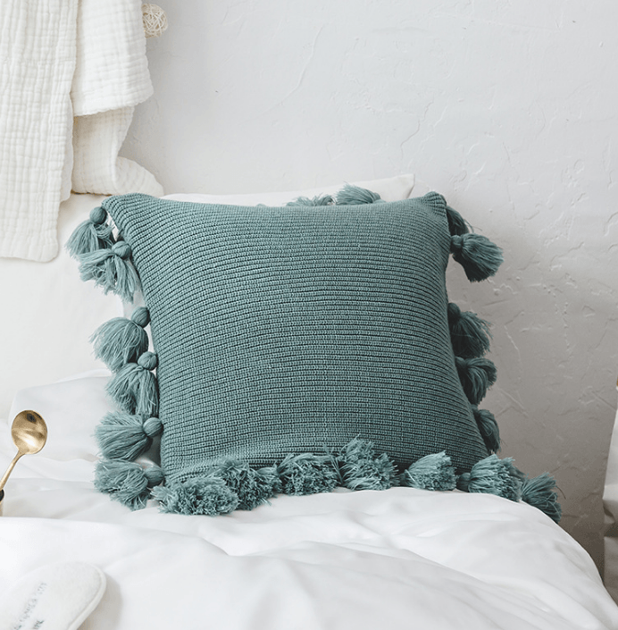 Rynx Bohemian Knit Pastel Color Pillowcase