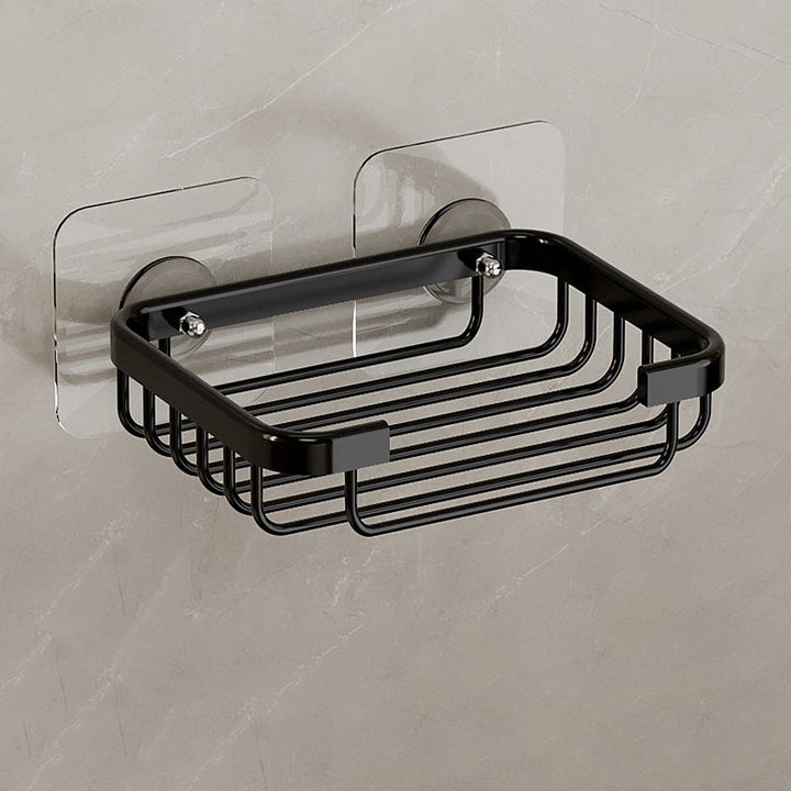Lisslune | Modern Bathroom Accessories Set Bathroom Shelf Black/Silver/Gray Bathroom Accessories Set