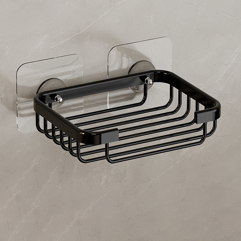 Lisslune | Modern Bathroom Accessory Set Shelf Black/Silver/Grey Bathroom Accessories Set