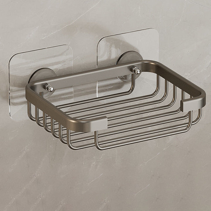 Lisslune | Modern Bathroom Accessory Set Shelf Black/Silver/Grey Bathroom Accessories Set