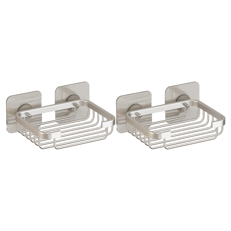 Lisslune | Modern Bathroom Accessory Set Shelf Black/Silver/Grey Bathroom Accessories Set
