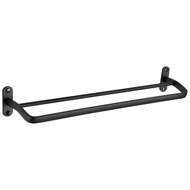 Lisslune | Traditional Bathroom Accessories Set Black Towel Ring Bathroom Shelf Bathroom Accessories Set