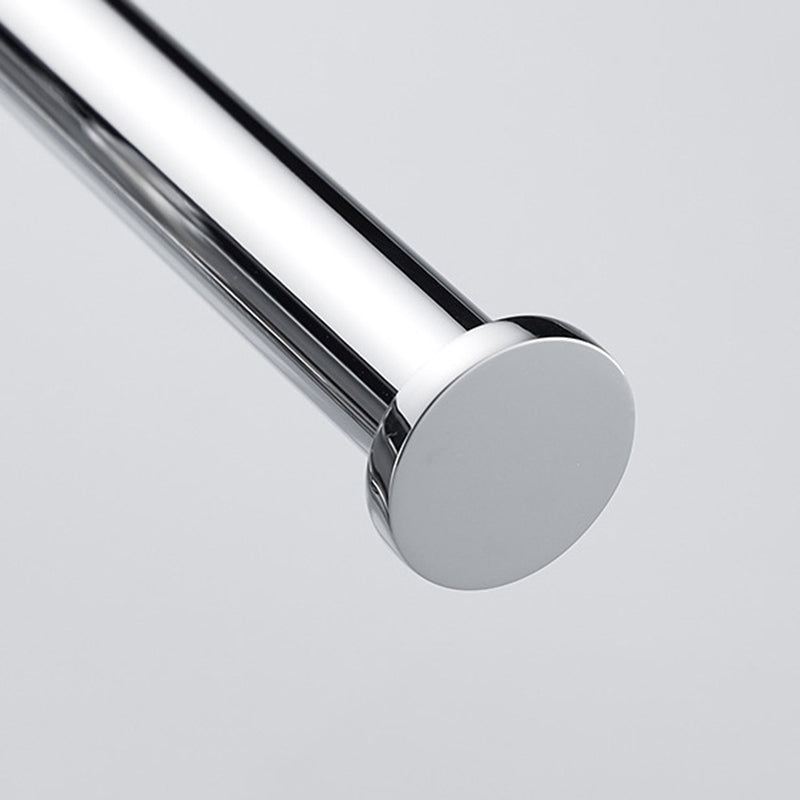 Lisslune | Contemporary 2-piece Bathroom Set in Polished Chrome Stainless Steel Toilet Paper Holder