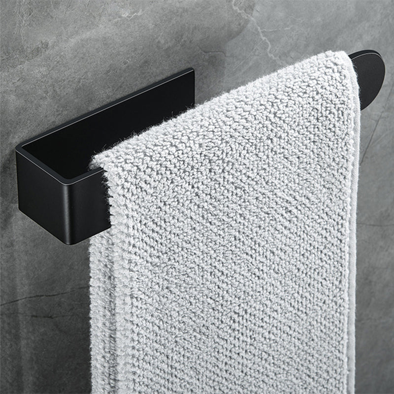 Lisslune | Modern Towel Ring Bathroom Hardware Set Stainless Steel/Black Bath Hardware Set