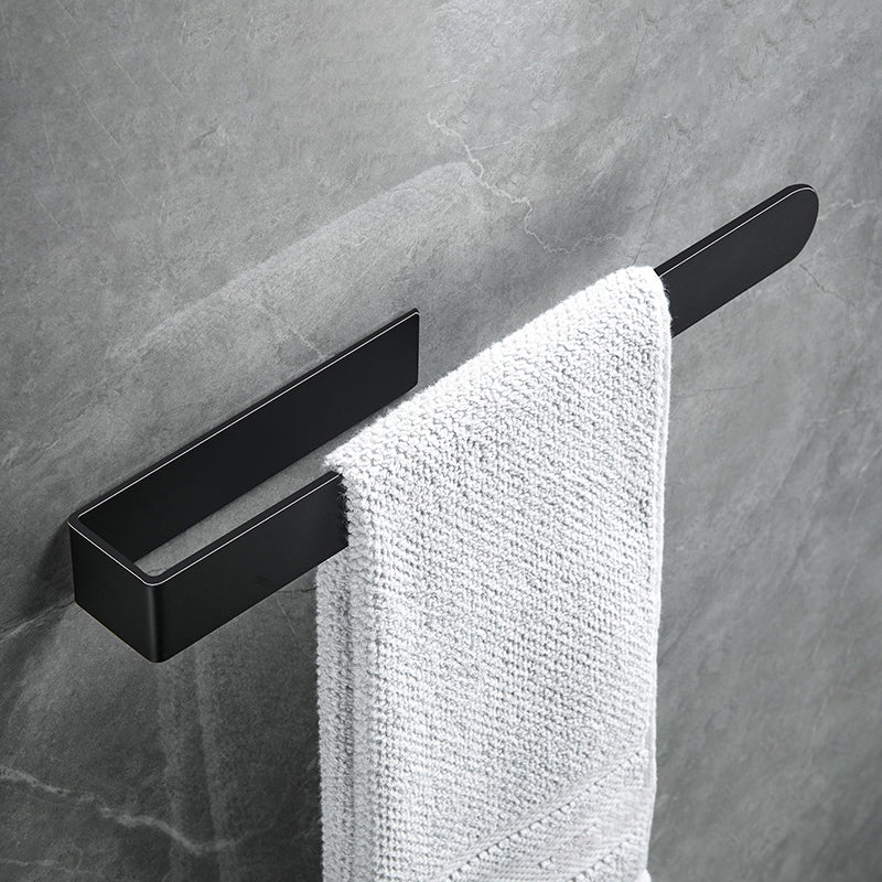 Lisslune | Modern Towel Ring Bathroom Hardware Set Stainless Steel/Black Bath Hardware Set