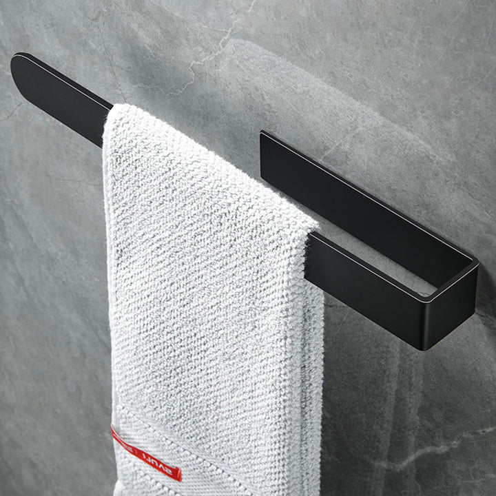 Lisslune | Modern Towel Ring Bathroom Hardware Set Stainless Steel/Black Bath Hardware Set