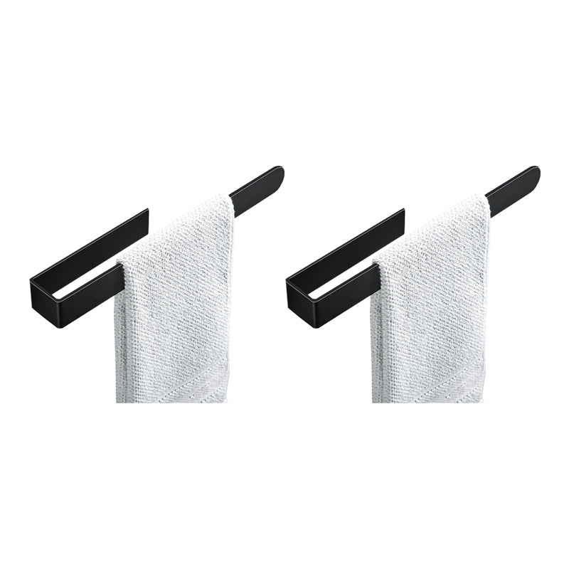 Lisslune | Modern Towel Ring Bathroom Hardware Set Stainless Steel/Black Bath Hardware Set