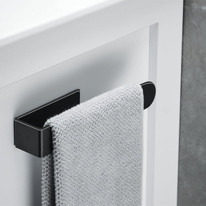 Lisslune | Modern Towel Ring Bathroom Hardware Set Stainless Steel/Black Bath Hardware Set