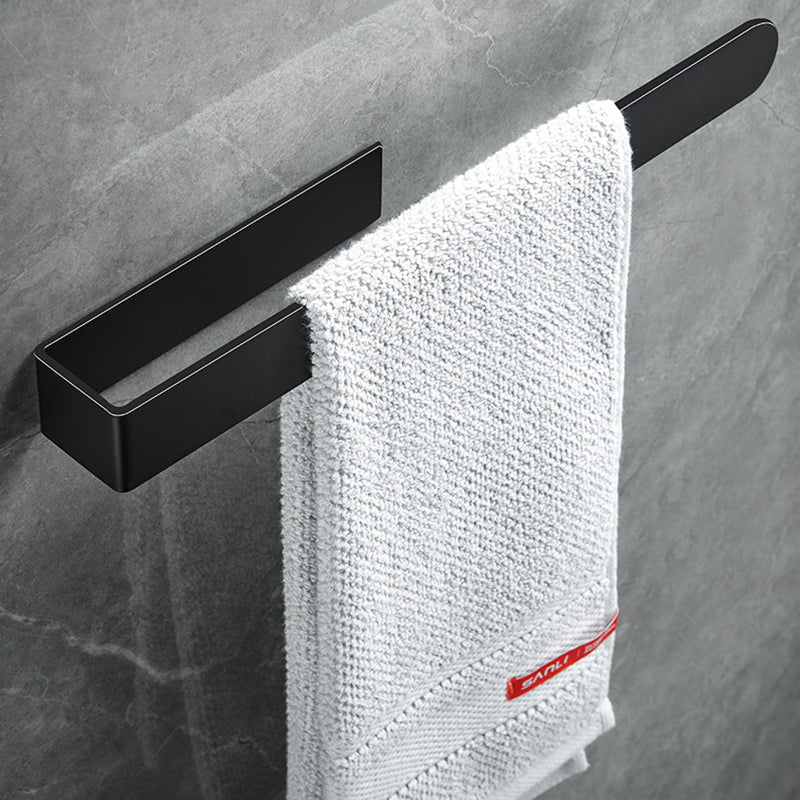 Lisslune | Modern Towel Ring Bathroom Hardware Set Stainless Steel/Black Bath Hardware Set